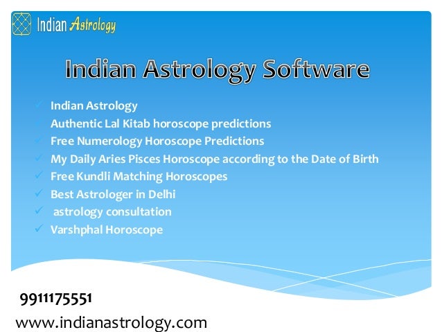 indian astrology predictions software
